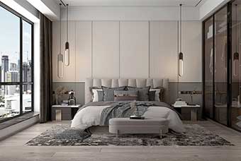 临沧现代风格-卧室