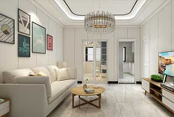 临沧现代风格-客厅