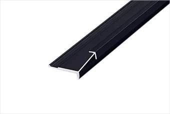 临沧航空纤维墙咔铝合金阳角线（哑黑氧化）