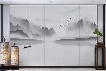 临沧森佰汇航空纤维（山水画系列）